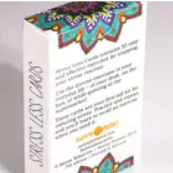 NEW The Original Stress Less 50 Mindfulness Exercises Cards Stress And Anxiety - Picture 5 of 5